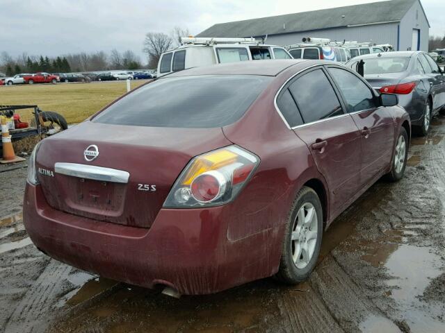 1N4AL2AP5AN459537 - 2010 NISSAN ALTIMA BAS BURGUNDY photo 4