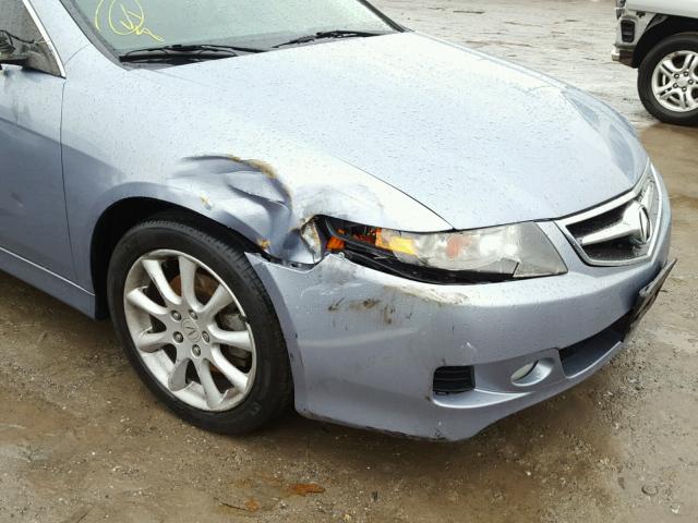 JH4CL96986C025880 - 2006 ACURA TSX BLUE photo 9