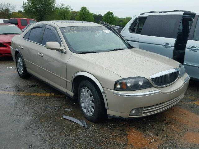 1LNHM86S04Y673419 - 2004 LINCOLN LS TAN photo 1