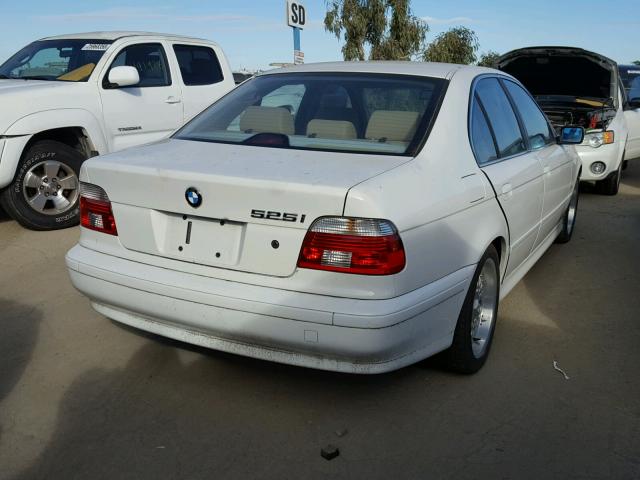 WBADT43431GX25404 - 2001 BMW 525 I AUTO WHITE photo 4