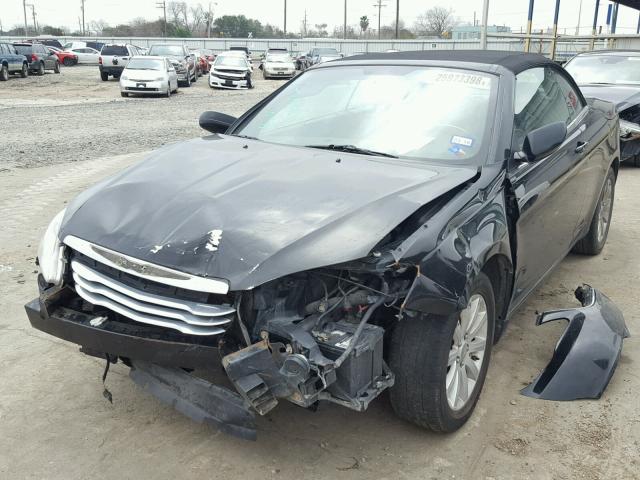 1C3BC2EB3BN542774 - 2011 CHRYSLER 200 TOURIN BLACK photo 2