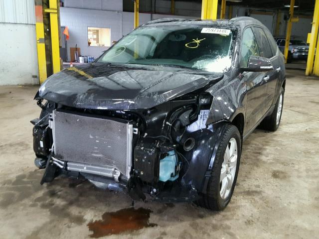 1GNKRGKDXGJ142696 - 2016 CHEVROLET TRAVERSE L GRAY photo 2