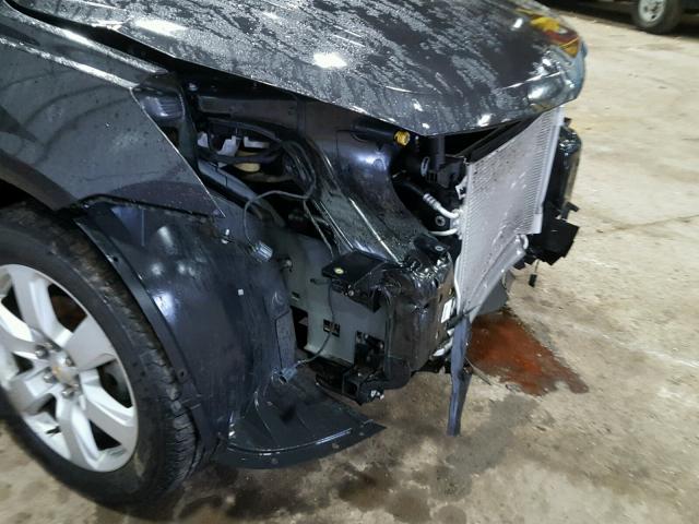 1GNKRGKDXGJ142696 - 2016 CHEVROLET TRAVERSE L GRAY photo 9