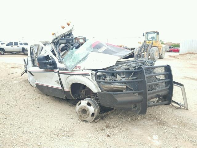 1FT8W3DT6DEB18246 - 2013 FORD F350 SUPER WHITE photo 1