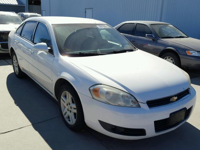 2G1WC581169313433 - 2006 CHEVROLET IMPALA LT WHITE photo 1