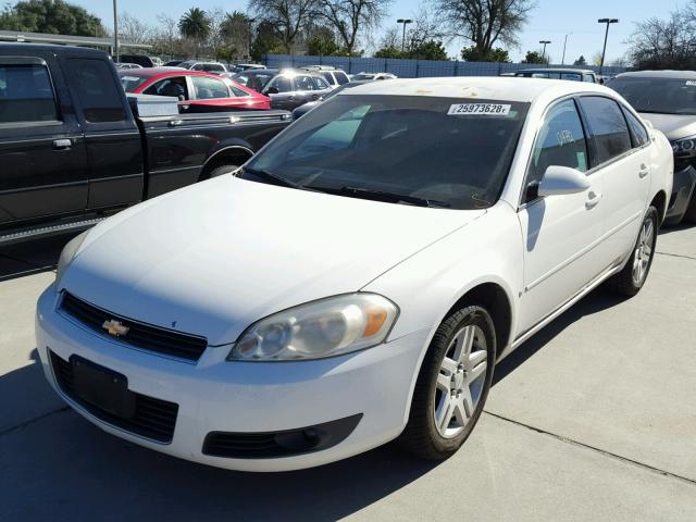 2G1WC581169313433 - 2006 CHEVROLET IMPALA LT WHITE photo 2