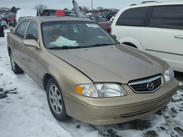 1YVGF22C415217758 - 2001 MAZDA 626 ES TAN photo 1