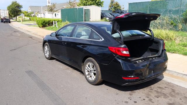 5NPE24AF8HH542598 - 2017 HYUNDAI SONATA SE BLACK photo 3