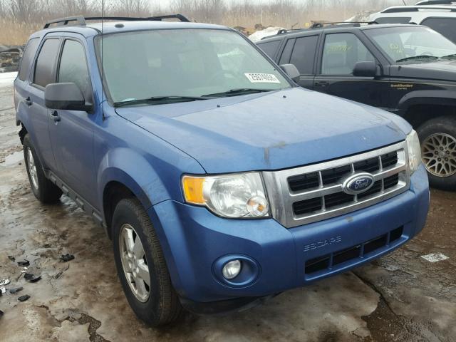 1FMCU0D74AKA31813 - 2010 FORD ESCAPE XLT BLUE photo 1