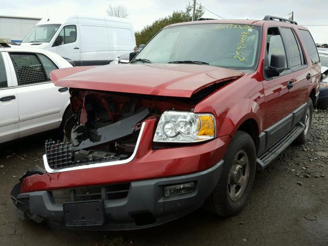 1FMPU16516LA78754 - 2006 FORD EXPEDITION RED photo 2