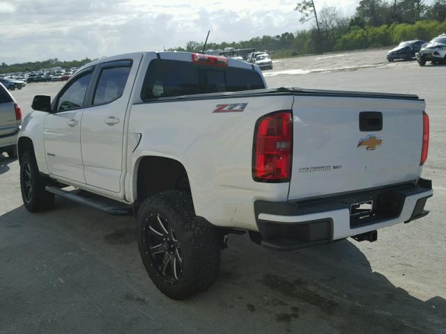 1GCGSDEN4H1302126 - 2017 CHEVROLET COLORADO Z WHITE photo 3