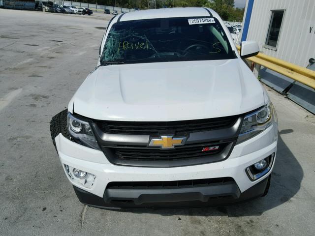 1GCGSDEN4H1302126 - 2017 CHEVROLET COLORADO Z WHITE photo 9