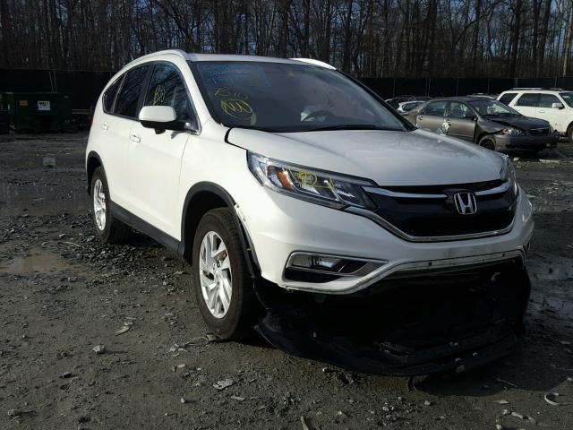 5J6RM4H79GL037460 - 2016 HONDA CR-V EXL WHITE photo 1