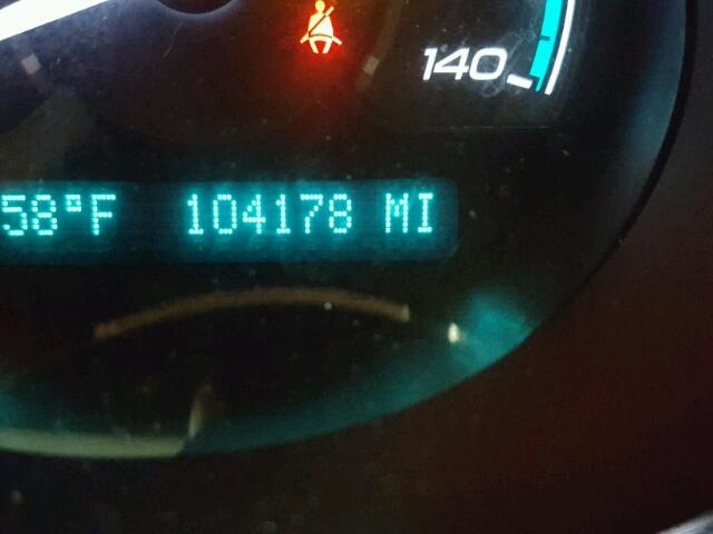 1G1ZC5EB0A4134368 - 2010 CHEVROLET MALIBU 1LT WHITE photo 8