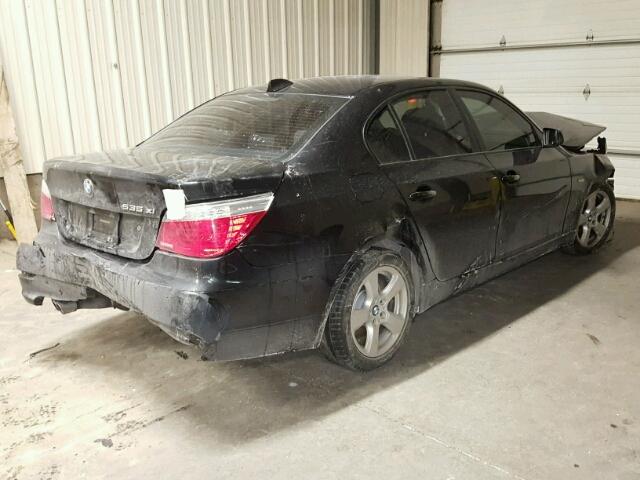 WBANV93598C130210 - 2008 BMW 535 XI BLACK photo 4