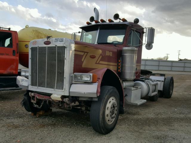 1XP5D29X4LD284640 - 1990 PETERBILT 379 TWO TONE photo 2