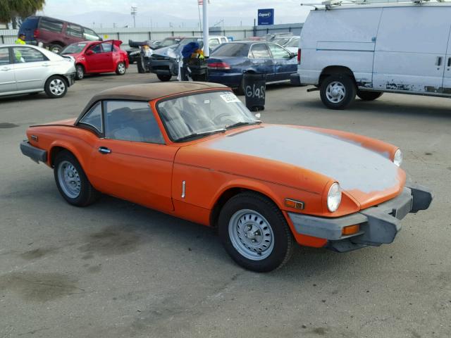 TFZDW29T000513 - 1979 TRIUMPH CAR SPITFIRE ORANGE photo 1