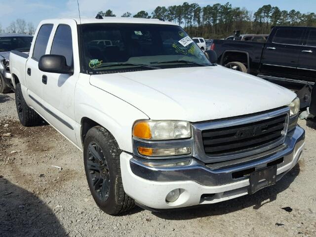 2GTEC13T551248314 - 2005 GMC NEW SIERRA WHITE photo 1