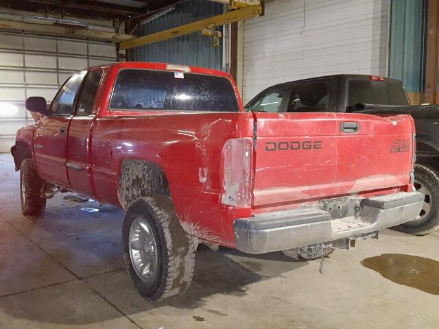 3B7HF13Z81G804982 - 2001 DODGE RAM 1500 RED photo 3