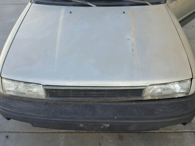 JT2AE92E5K3179522 - 1989 TOYOTA COROLLA DL GRAY photo 7