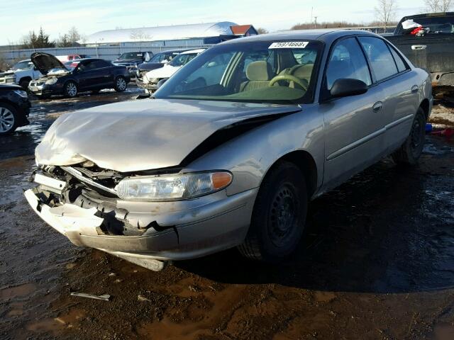 2G4WS52J131143518 - 2003 BUICK CENTURY CU TAN photo 2