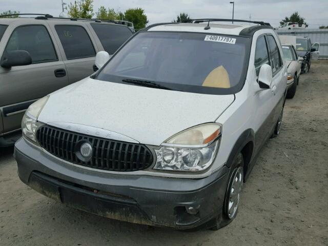 3G5DB03E14S543267 - 2004 BUICK RENDEZVOUS WHITE photo 2