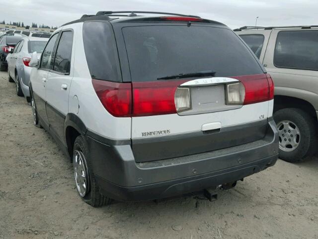 3G5DB03E14S543267 - 2004 BUICK RENDEZVOUS WHITE photo 3