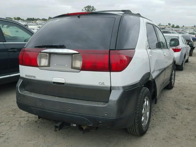 3G5DB03E14S543267 - 2004 BUICK RENDEZVOUS WHITE photo 4