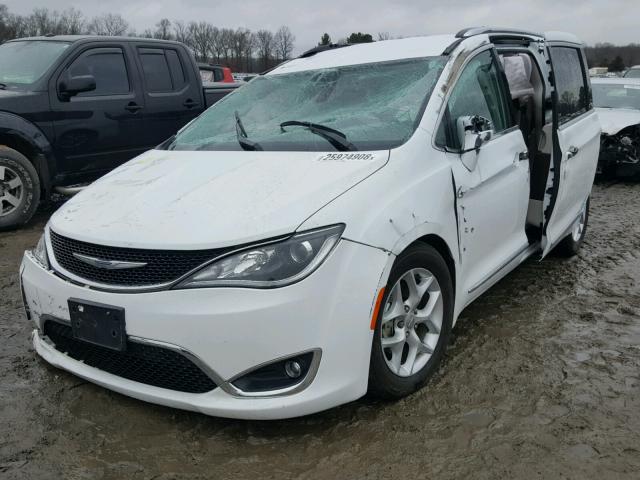 2C4RC1EG2HR536878 - 2017 CHRYSLER PACIFICA T WHITE photo 2