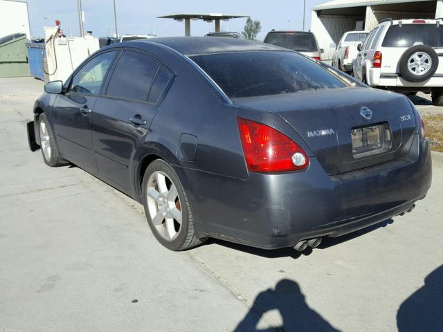 1N4BA41E76C827238 - 2006 NISSAN MAXIMA SE GRAY photo 3