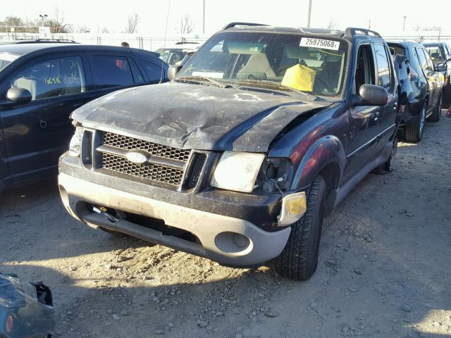 1FMZU67E61UB32699 - 2001 FORD EXPLORER S BLUE photo 2