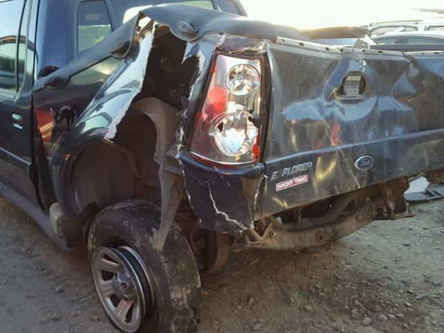 1FMZU67E61UB32699 - 2001 FORD EXPLORER S BLUE photo 9