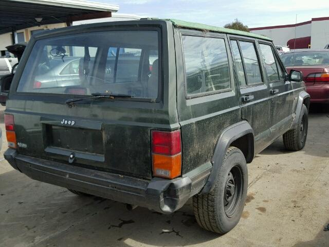 1J4FT28S7SL572276 - 1995 JEEP CHEROKEE S BROWN photo 4