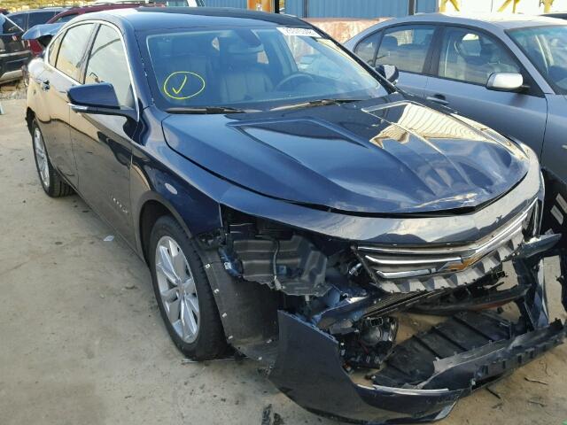 2G1105S39J9131632 - 2018 CHEVROLET IMPALA LT BLUE photo 1