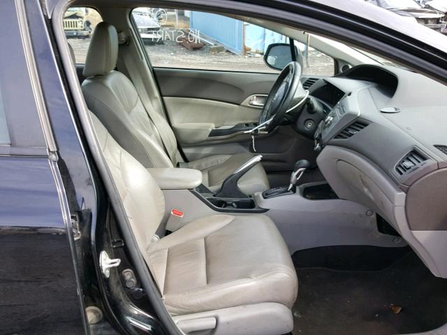19XFB2F99CE316756 - 2012 HONDA CIVIC EXL 黑色 照片 5