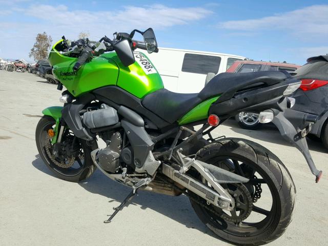 JKALEEA169A038885 - 2009 KAWASAKI LE650 A GREEN photo 3