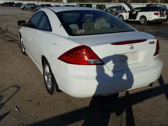 1HGCM72306A022683 - 2006 HONDA ACCORD LX WHITE photo 3