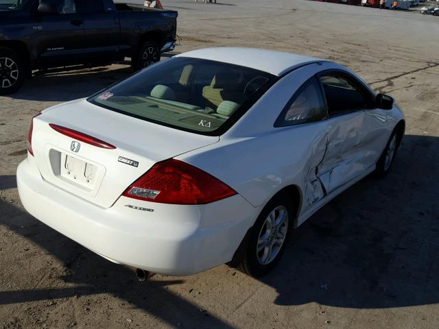 1HGCM72306A022683 - 2006 HONDA ACCORD LX WHITE photo 4