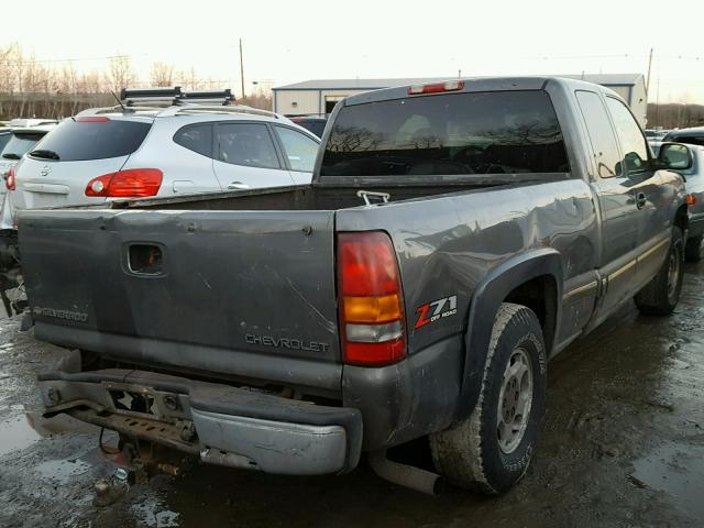 2GCEK19T221368481 - 2002 CHEVROLET SILVERADO GRAY photo 4