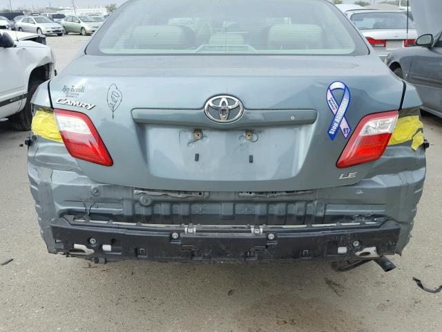 4T1BE46K18U773103 - 2008 TOYOTA CAMRY CE GREEN photo 9