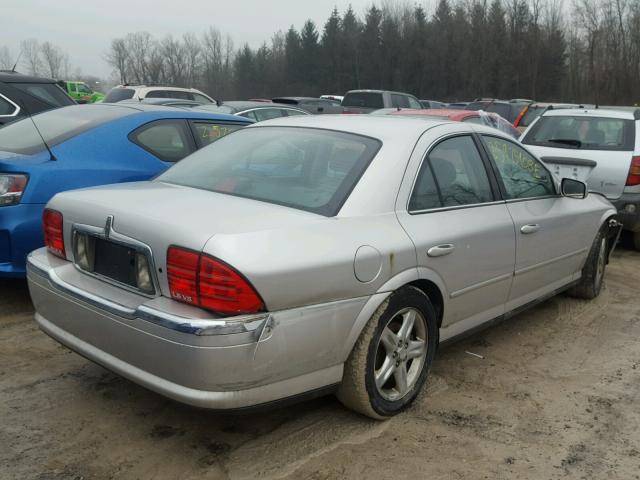 1LNHM87A12Y708794 - 2002 LINCOLN LS SILVER photo 4