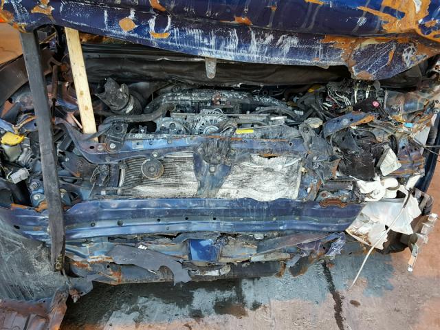 4S3BMCL68B3257097 - 2011 SUBARU LEGACY 2.5 BLUE photo 7