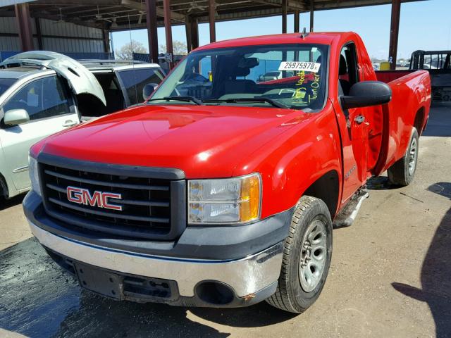 1GTEC14X48Z286114 - 2008 GMC SIERRA C15 RED photo 2