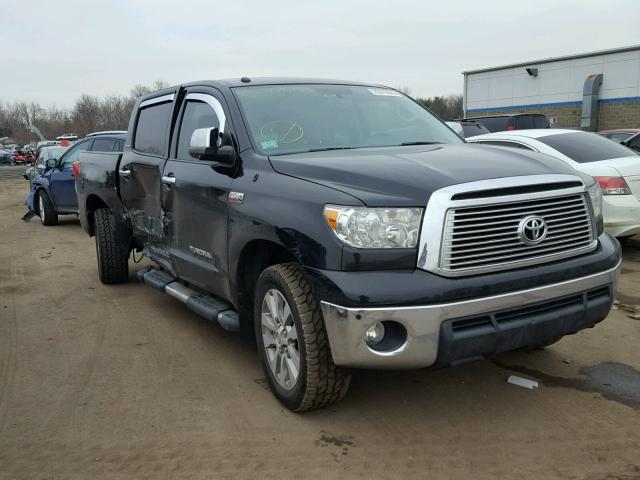 5TFHY5F14BX209633 - 2011 TOYOTA TUNDRA CRE BLACK photo 1