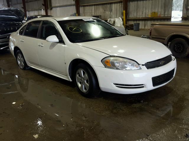 2G1WT57K991228255 - 2009 CHEVROLET IMPALA 1LT WHITE photo 1