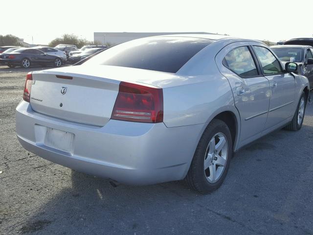 2B3KA43R87H819210 - 2007 DODGE CHARGER SE GRAY photo 4