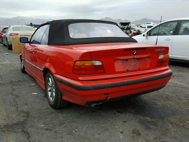 WBABJ833XXEM24547 - 1999 BMW 323 IC AUT RED photo 3