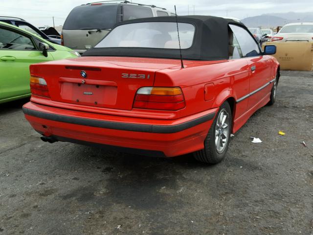 WBABJ833XXEM24547 - 1999 BMW 323 IC AUT RED photo 4