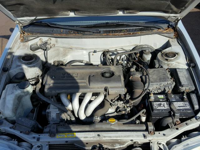 2T1BR12E42C859081 - 2002 TOYOTA COROLLA CE SILVER photo 7