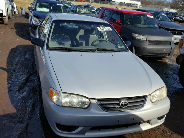 2T1BR12E42C859081 - 2002 TOYOTA COROLLA CE SILVER photo 9